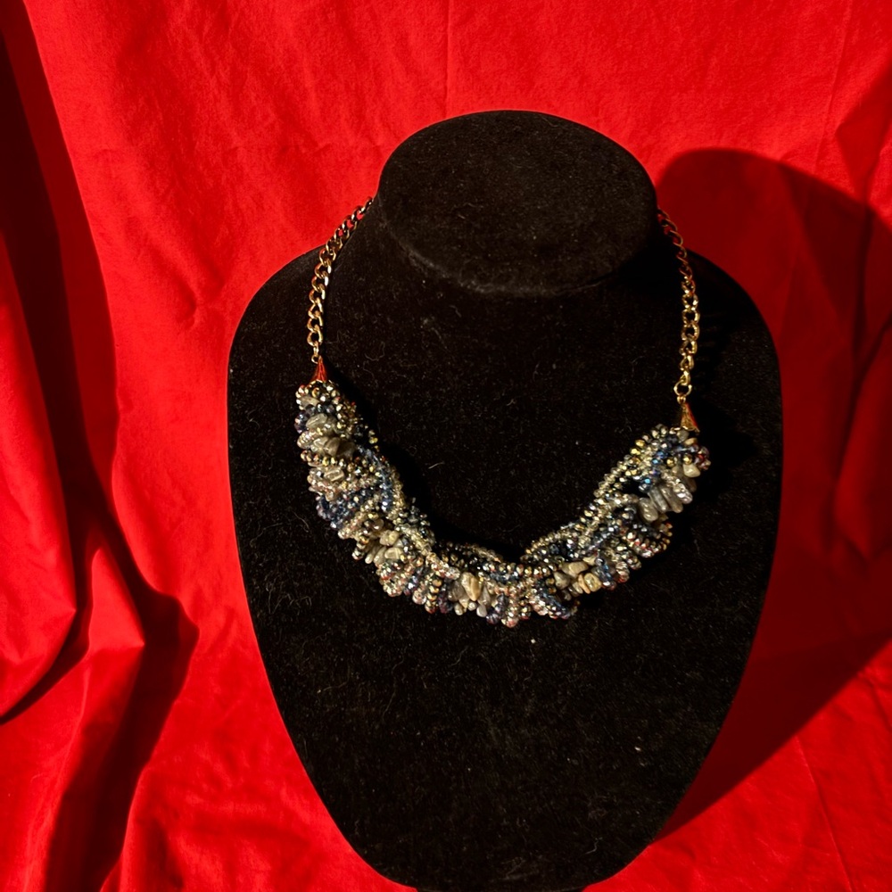 Elegant Seed Beaded Necklace